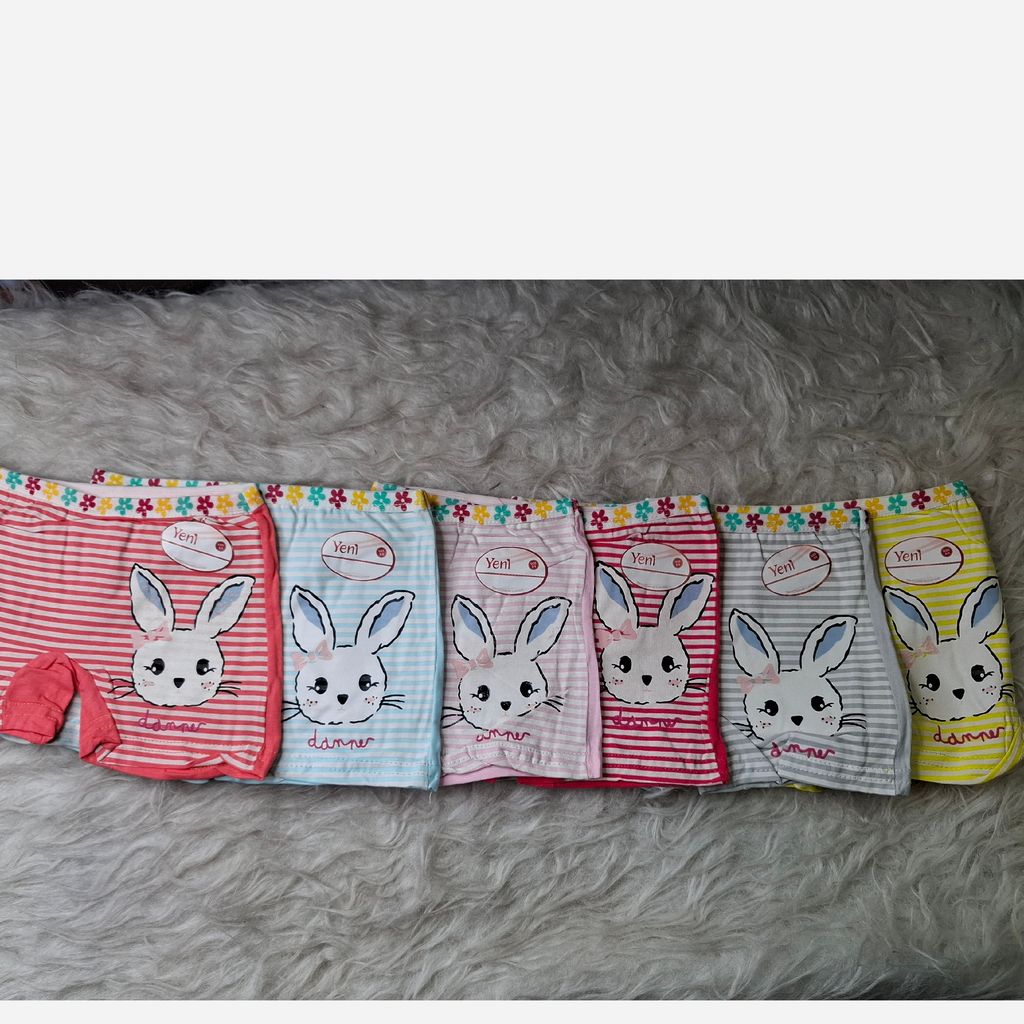 خرید آنلاین شورت پادار خرگوشی دخترانه 