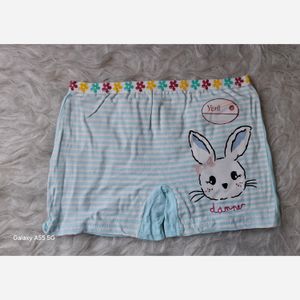 شورت پادار خرگوشی دخترانه 