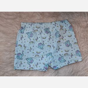 شورت پادار دخترانه نخی 