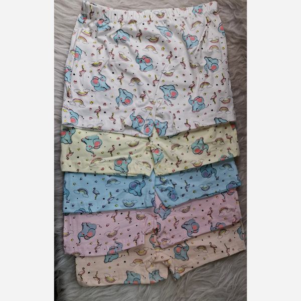 شورت پادار طرح دار دخترانه