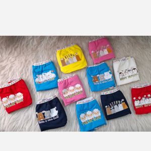 فروش اینترنتی شورت نخی دخترانه طرح دار