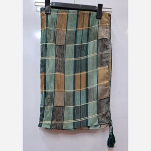 خرید اینترنتی شال نخی طرحدار 