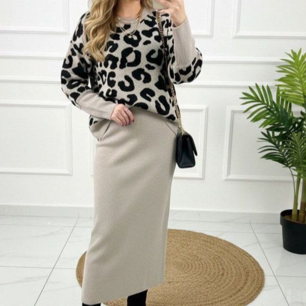 بلوز دامن بافت طرح تامی