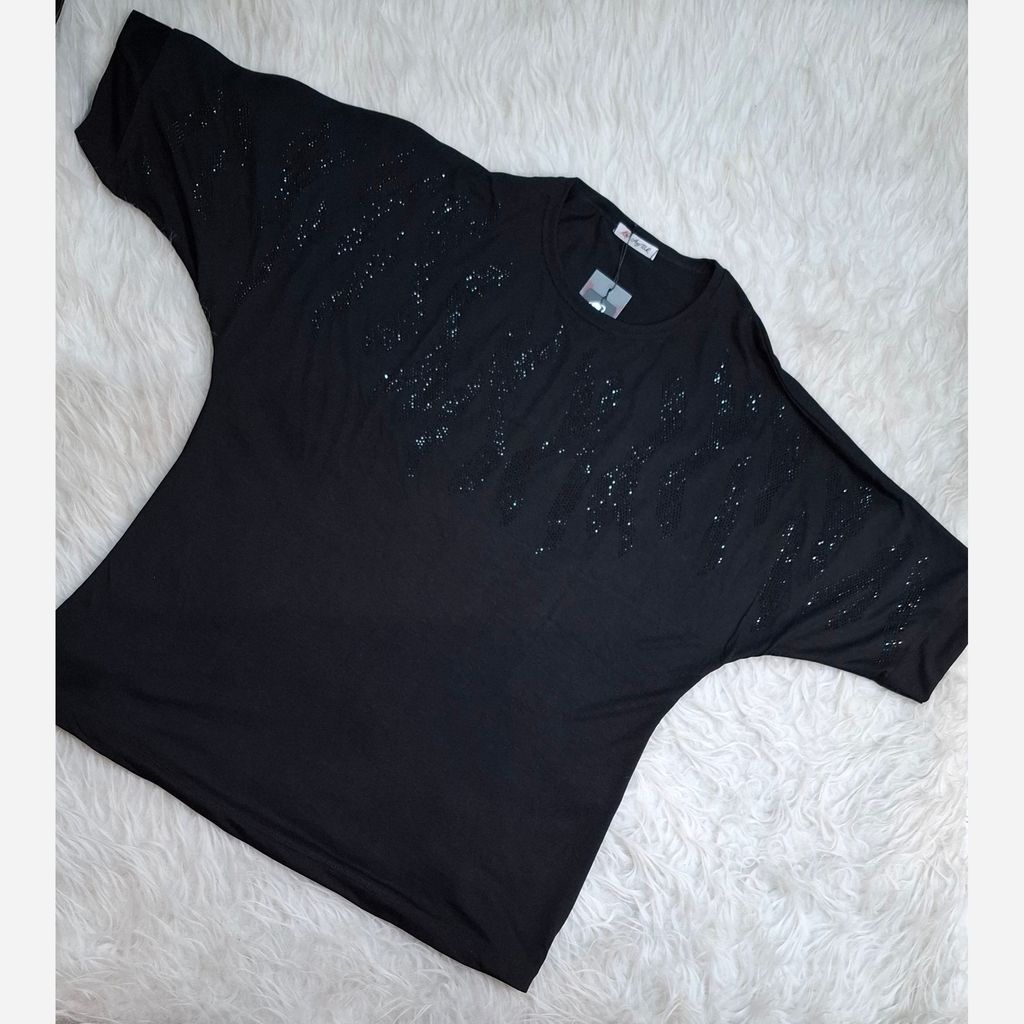 خرید آنلاین تیشرت ویسکوزمشکی 