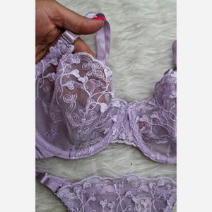 ست سوتین وشورت طرح قلب