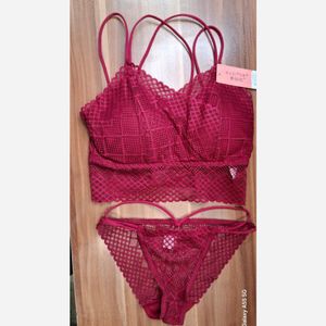 ست نیم تنه شورت دانتل