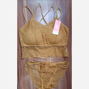 خرید انلاین ست نیم تنه شورت دانتل