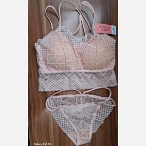 قیمت ارزان ست نیم تنه شورت دانتل