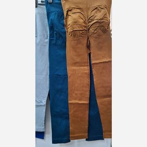 خرید آنلاین لگ کبریتی اسکرانچی زنانه