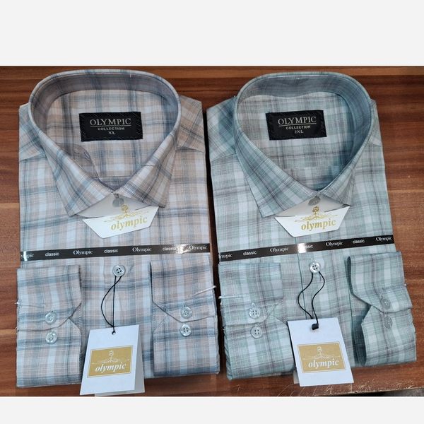 پیراهن مردانه چهارخانه درشت