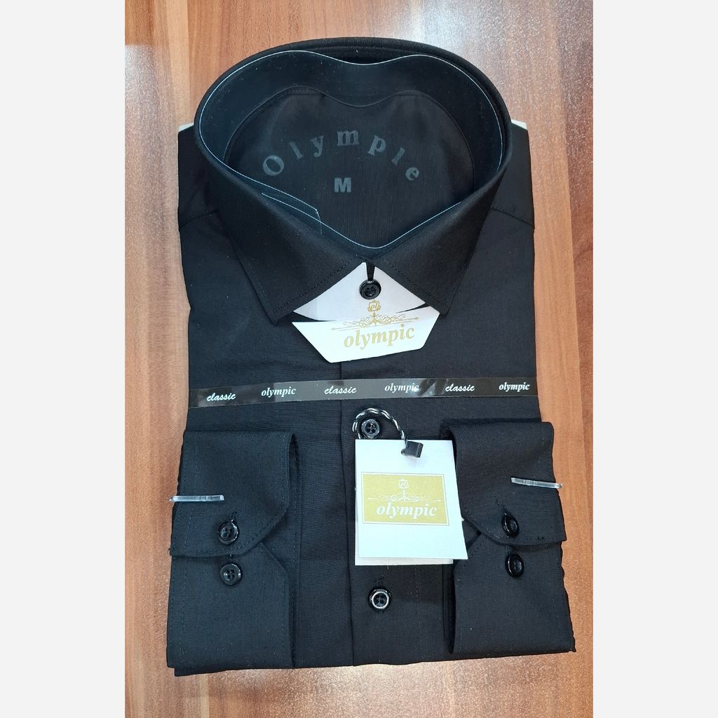 فروش اینترنتی پیراهن تترون مشکی