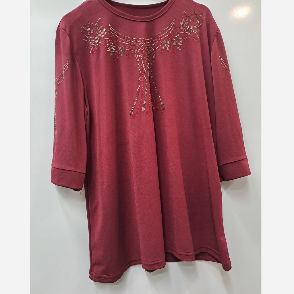 فروش اینترنتی تونیک جلو نگین دار