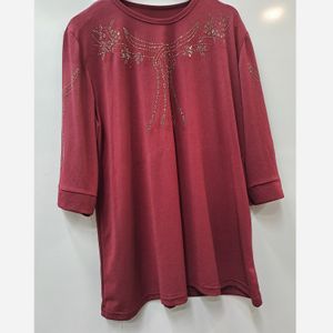 تونیک جلو نگین دار