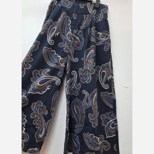 خرید آنلاین شلوار لنین گل دار زنانه 