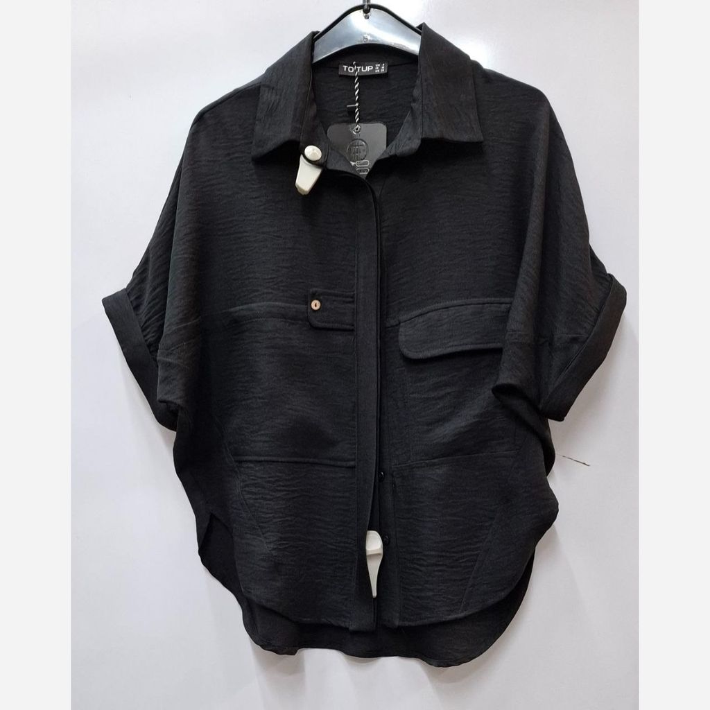 مشخصات شومیز زنانه اسپرت مشکی 