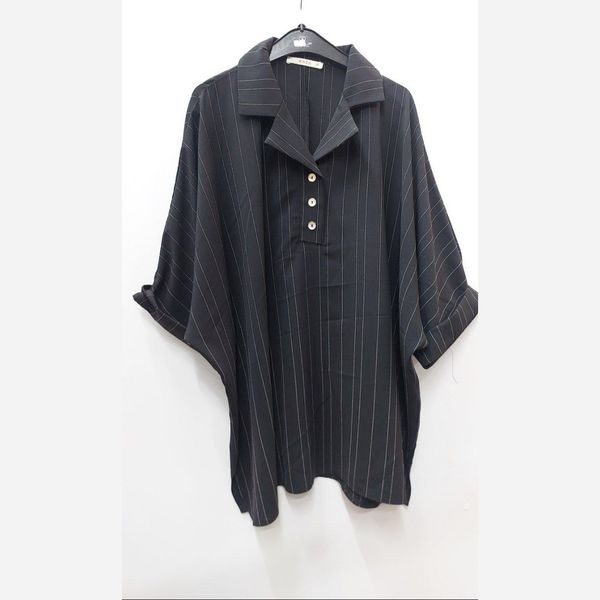 شومیز زنانه سایز بزرگ نخی 