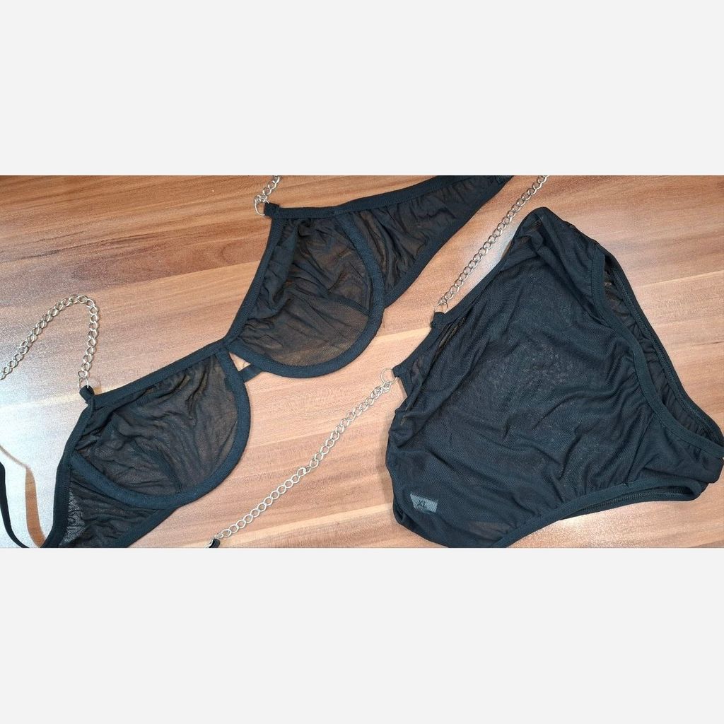 مشخصات ست حریر بند زنجیری