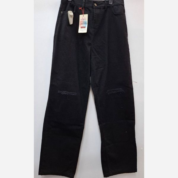 شلوار جین نیم بگ زنانه