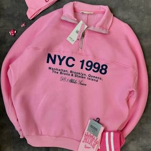 دورس یقه دار نیم زیپ