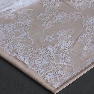 خرید اینترنتی قیمت تور دانتل فرانسوی سفید