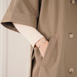 خرید اینترنتی بارانی بلند مانترا پاد