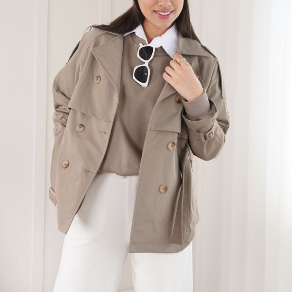 ترنچ کت نیلان پاد