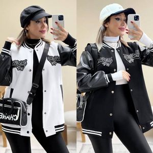 سویشرت زنانه طرح بیسبالی