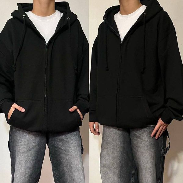 سویشرت زنانه طرح جلو زیپ تو کرکی درجه یک