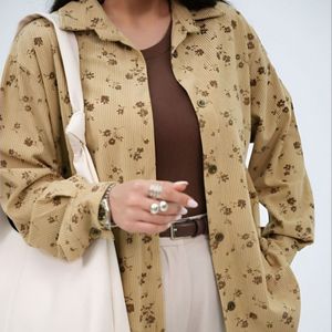 خرید اینترنتی شومیز کبریتی زنانه طرح گل