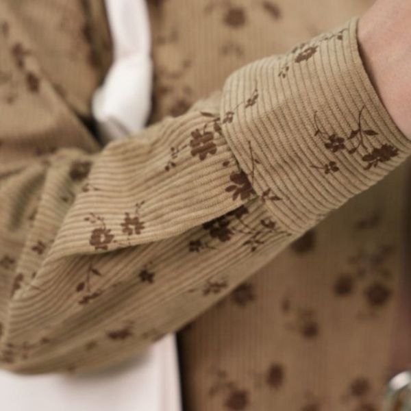 شومیز کبریتی زنانه طرح گل