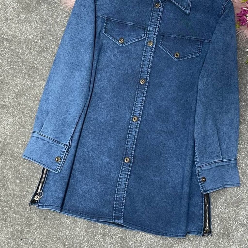 خرید انلاین مانتو بغل زیپ