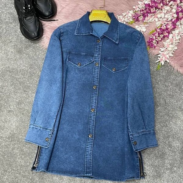 مانتو بغل زیپ