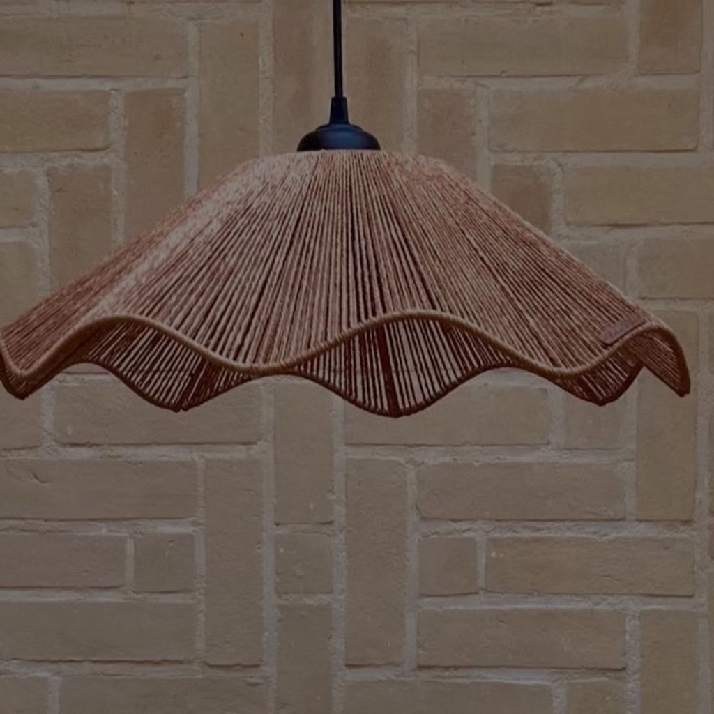 قیمت لوستر رافیا مدل چین دار