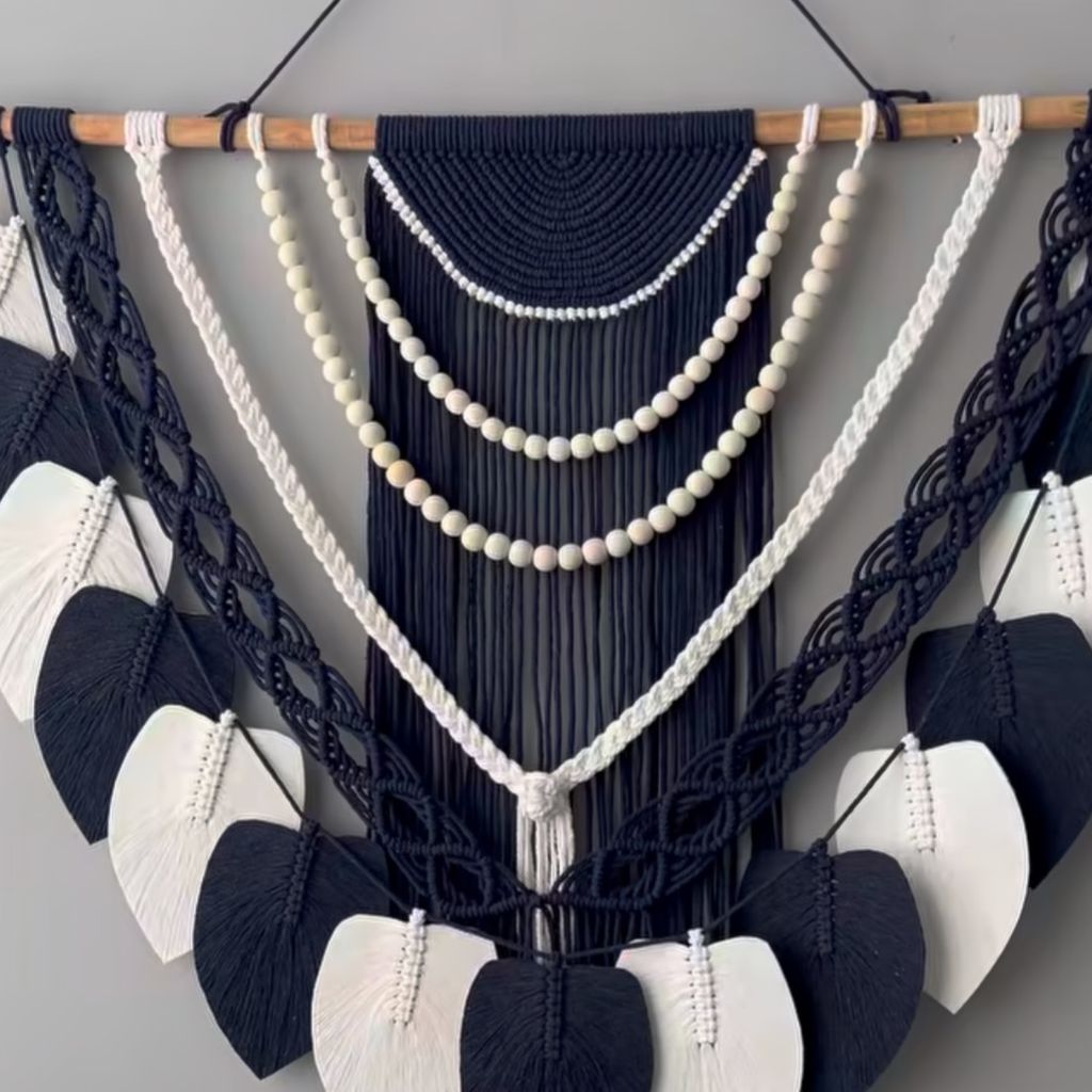 خرید آنلاین دیوار کوب مکرومه بافی مدل اوا