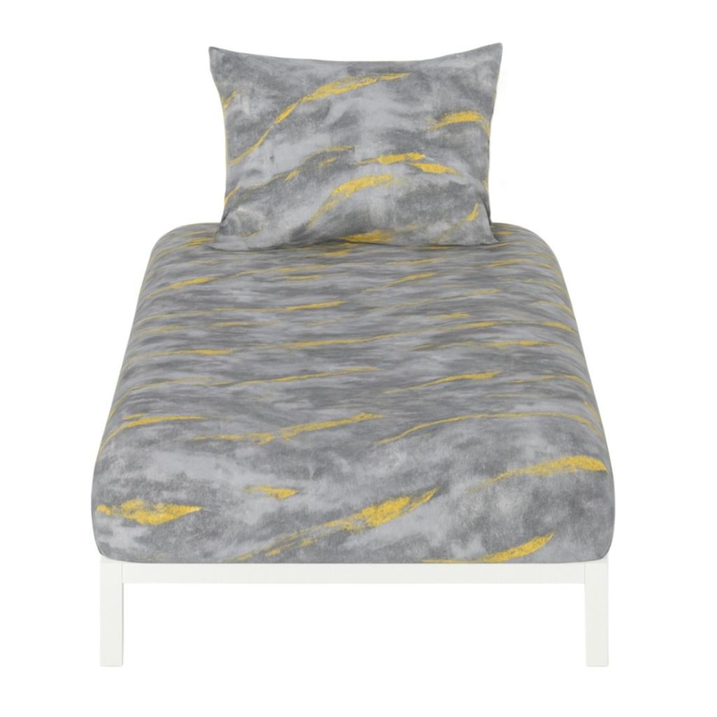 خرید اینترنتی ملحفه رویه تشک کشدار به همراه روبالش طرح گلدار