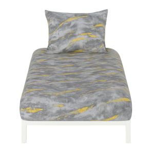 خرید اینترنتی ملحفه رویه تشک کشدار به همراه روبالش طرح گلدار