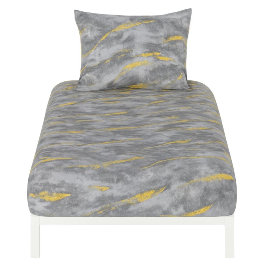 خرید اینترنتی ملحفه رویه تشک کشدار به همراه روبالش طرح گلدار