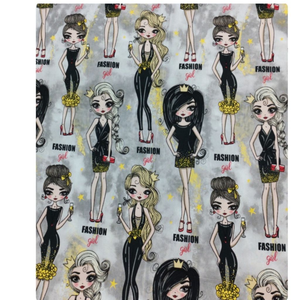 خرید انلاین ملحفه تشک کشدار با رویه بالش یک نفره طرح دخترونه لاکچری