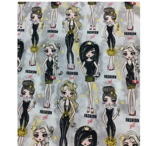 خرید انلاین ملحفه تشک کشدار با رویه بالش یک نفره طرح دخترونه لاکچری