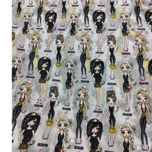 خرید اینترنتی ملحفه تشک کشدار با رویه بالش یک نفره طرح دخترونه لاکچری