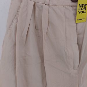 خرید انلاین شلوار مام استایل لنین دمپا چسب ZARA زنانه