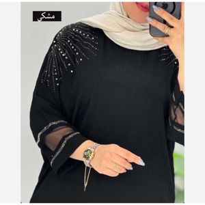 بلوز مجلسی مراکشی نگین دار آستین تور دوزی زنانه