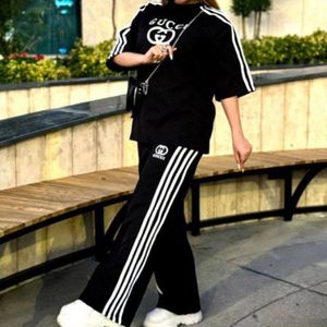 ست تیشرت و شلوار 3خط کد 804