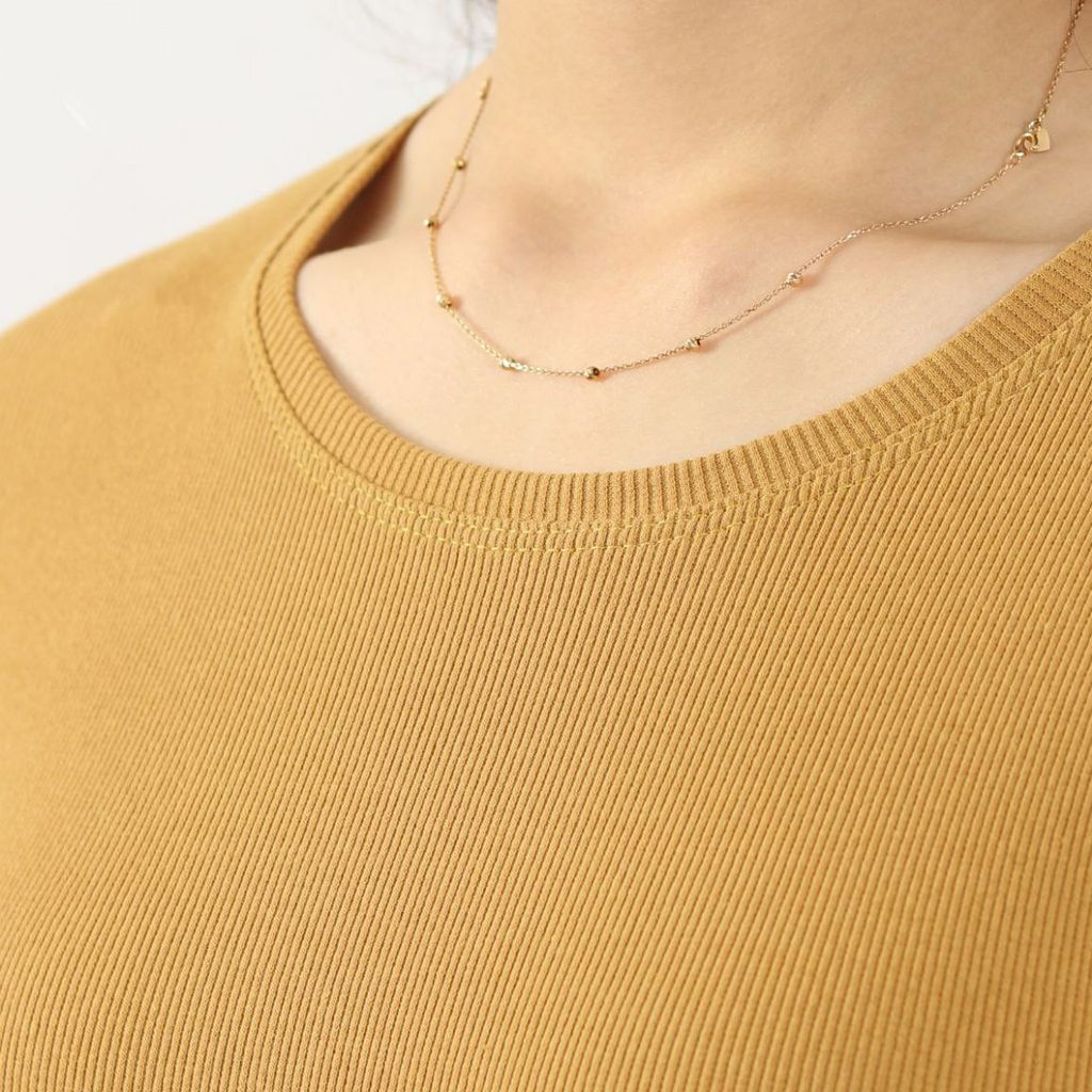 خرید انلاین بلوز کبریتی یقه گرد زنانه