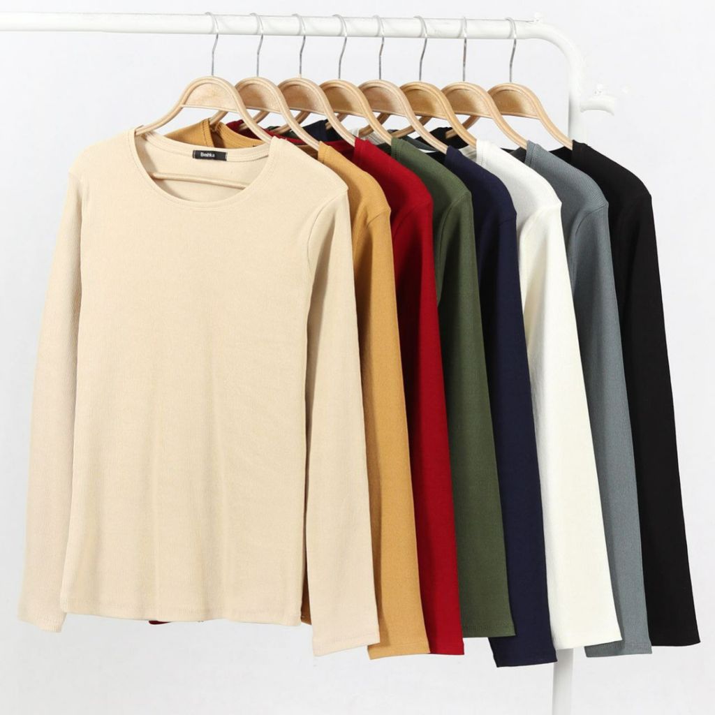 فروش اینترنتی بلوز کبریتی یقه گرد زنانه