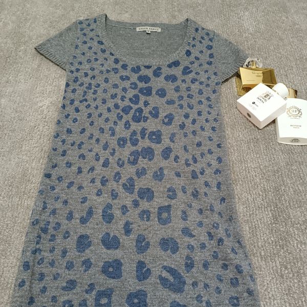 تونیک بافت طوسی پلنگی وارداتی