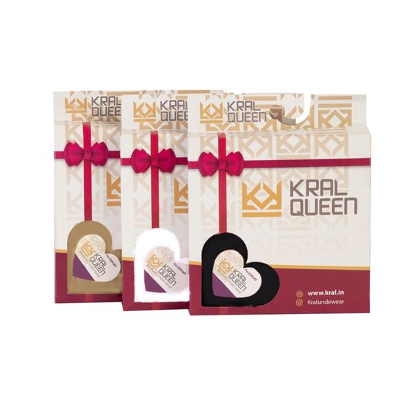 تاپ بندی زنانه سری مکس پنبه لاکرا 3 عددی کرال کویین