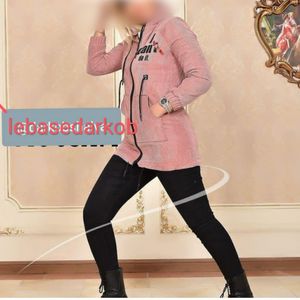 کاپشن زنانه مخمل کبریتی پشمی