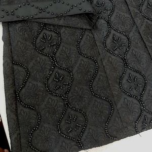 کت مشکی جواهر دوزی شده