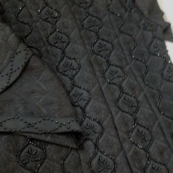 کت مشکی جواهر دوزی شده